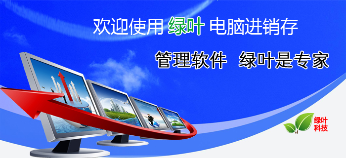 绿叶电脑销售管理软件